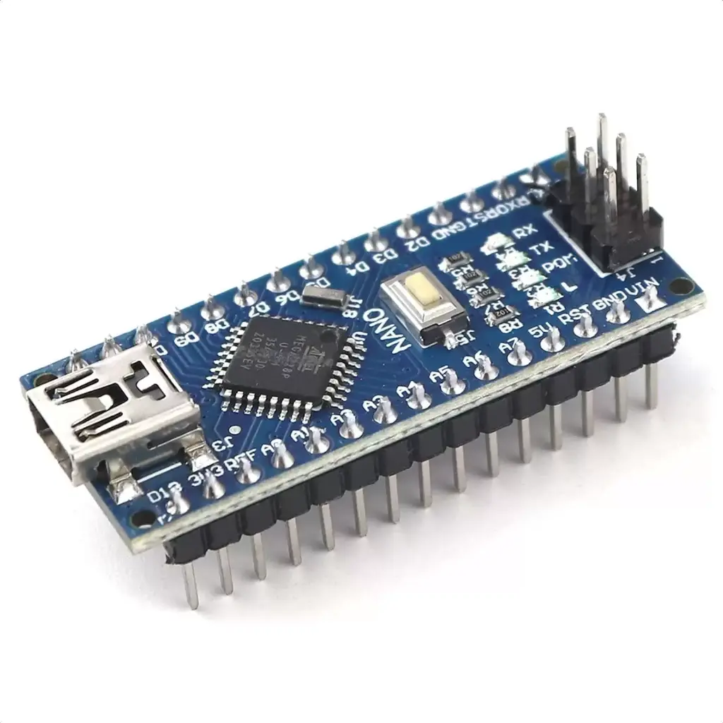 Arduino Nano with CH340 Uplaoder – Mini USB + cable