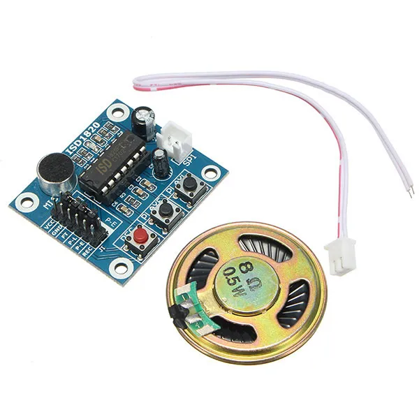 ISD1820 Voice Recording Module + Speaker