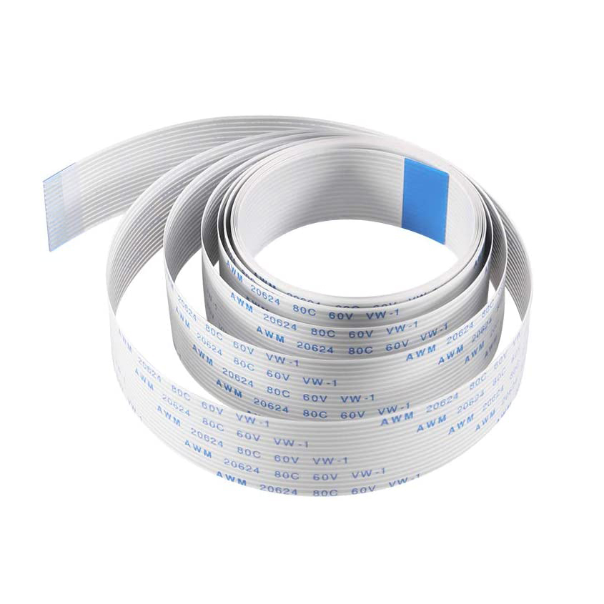 Raspberry Pi Camera Cable Ribbon Flexible Flat Cable FFC 1.0mm 15Pin 100cm