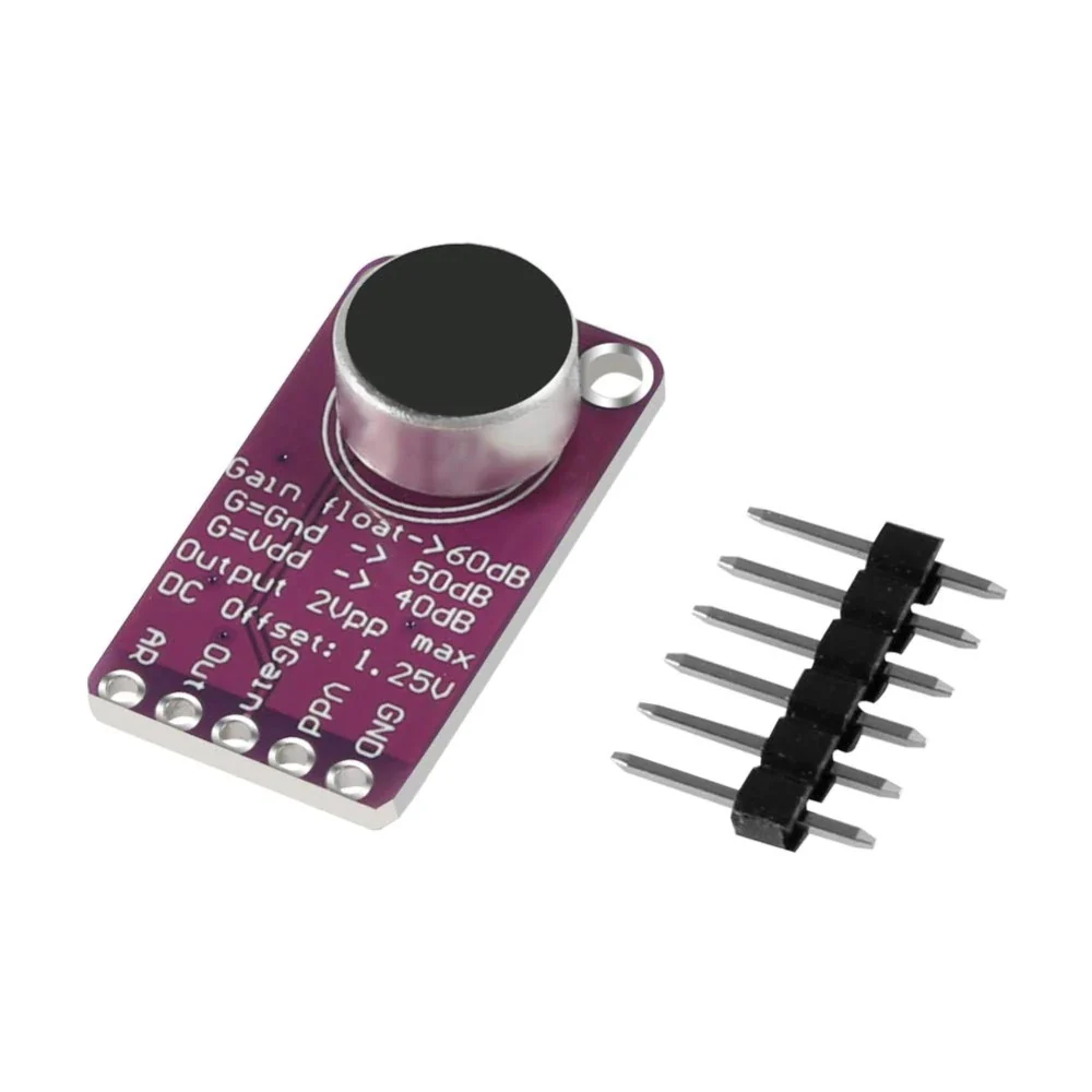 [A2] Electret Microphone Amplifier - MAX9814 with Auto Gain Control