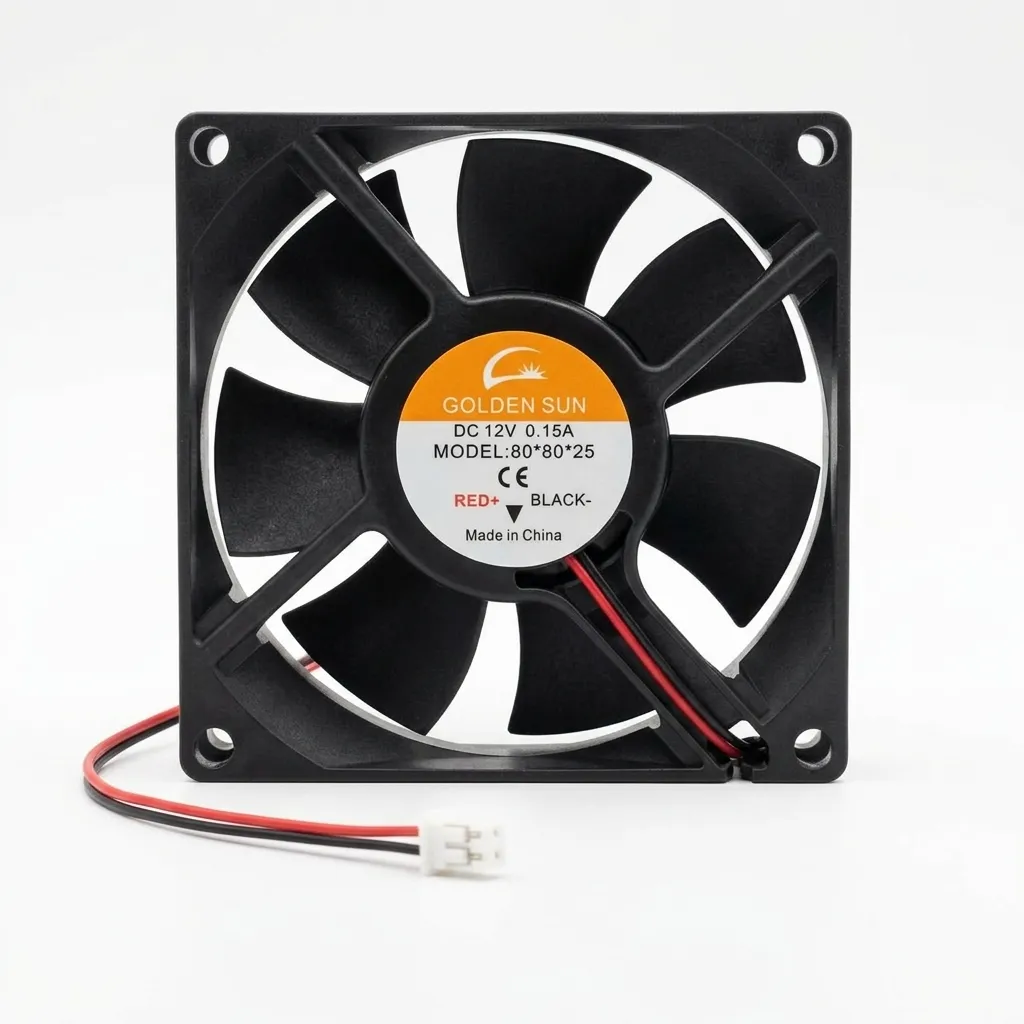 Cooling Fan YD8025HSL DC Fan 12V 0.25A 80x80x25mm