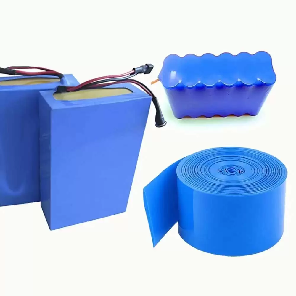 Blue PVC Shrink Tube (price in meter) (180mm)