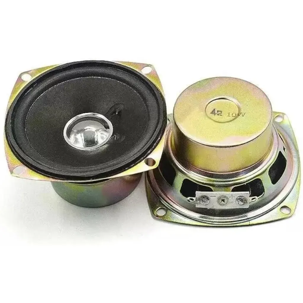Speaker 4 Ohm 10W 78x78mm