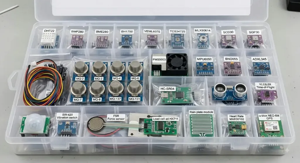 45 in 1 Sensor Module Starter Kit Set For Arduino Raspberry Pi Education