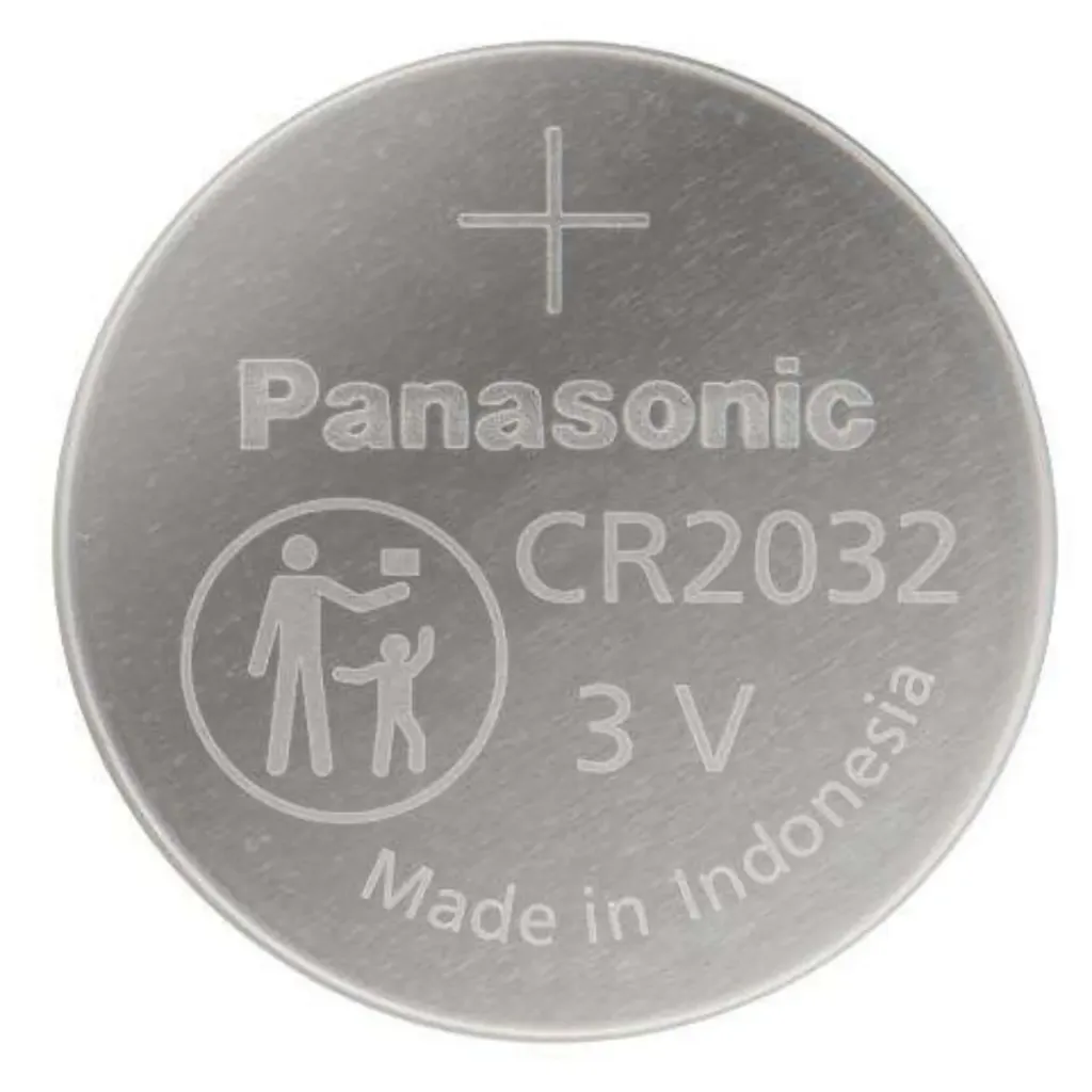 Panasonic CR2032 Lithium Coin Cell Battery 3V