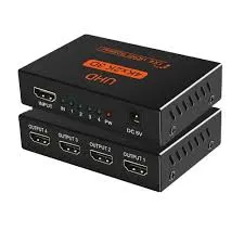 HDMI Splitter 4K X 2K 3D Video HDMI 1X4 Amplifier Display For HDTV DVD PS3 Cameras
