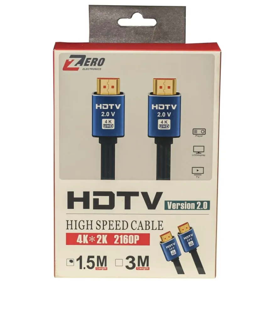 Zero High Speed HDTV 2.0 4K Cable 1.5M